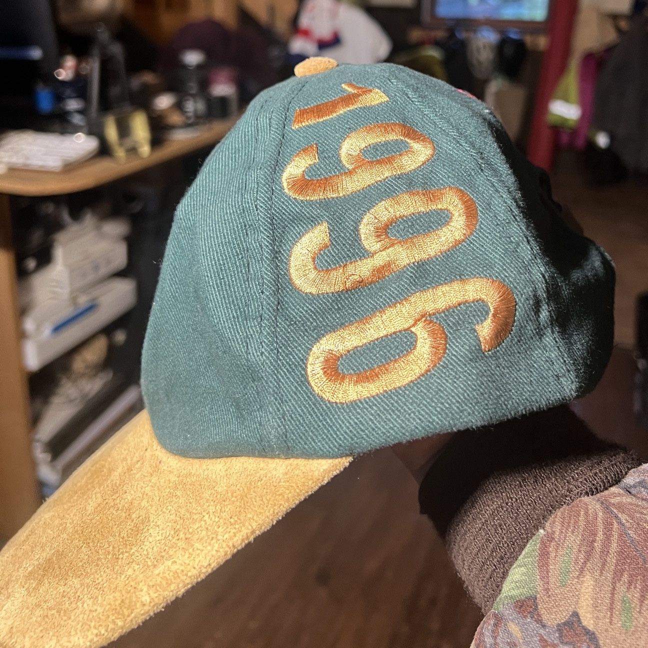 USA Olympics vintage 1998 atlanta olympics team canada hat Size ONE SIZE - 3 Thumbnail