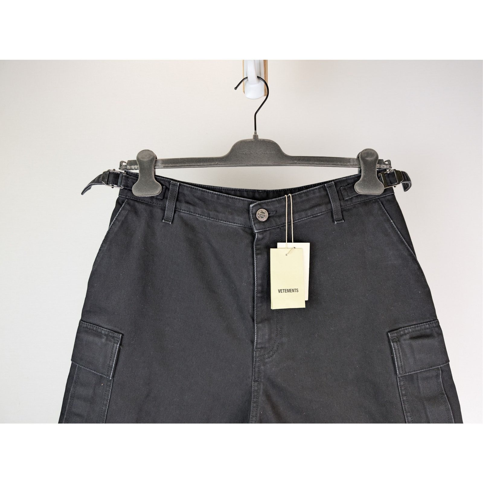 Vetements o1rshd1 Cargo Pants in Black Size US 30 / EU 46 - 3 Thumbnail