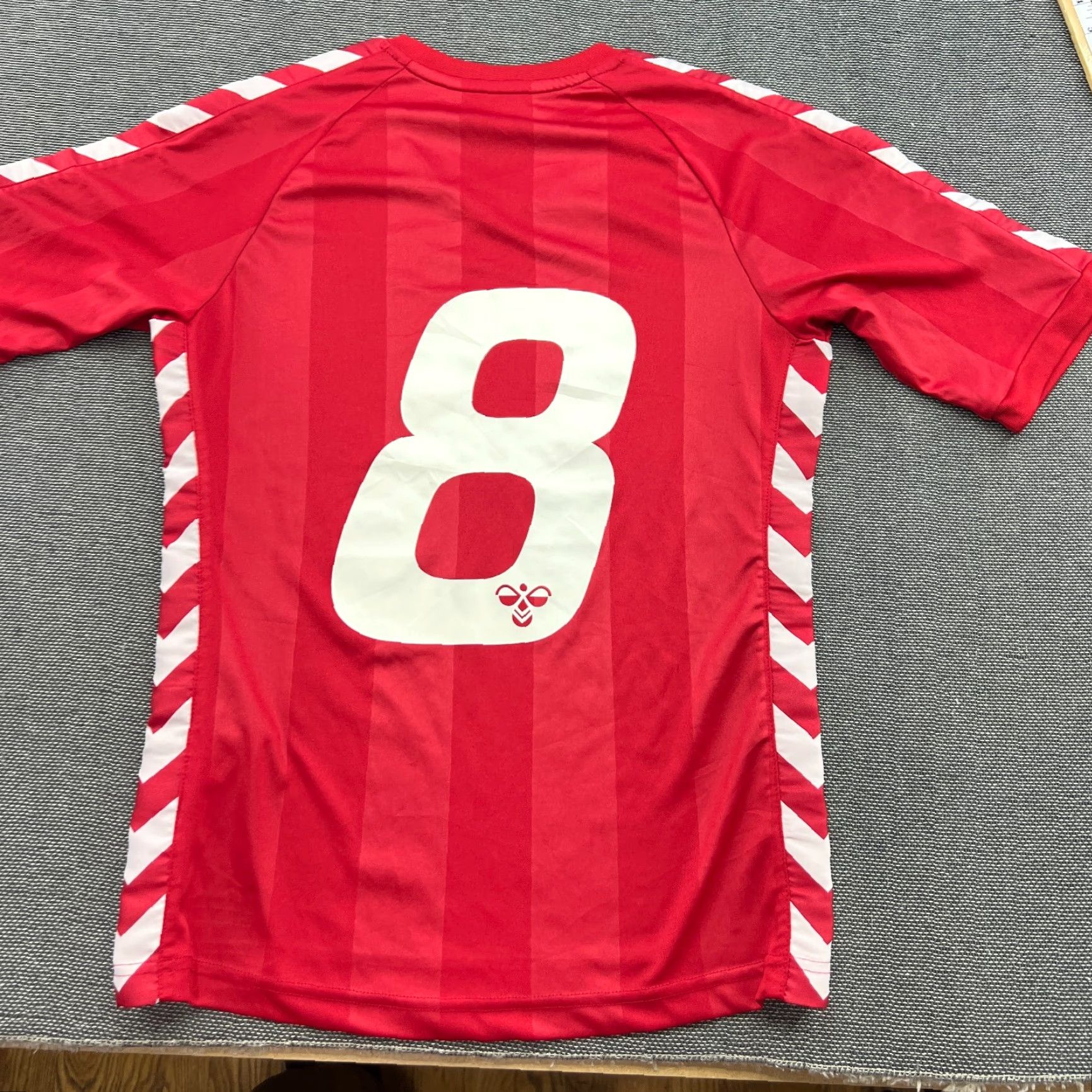 Hummel Hummel Denmark 1983-1984 Home Jersey Football Mens XS Re-Issue Adult Shirt Retro Shirt XS Red Football Mens XS Red Jersey Polo Shirts Nike Size US XS / EU 42 / 0 - 2 Thumbnail