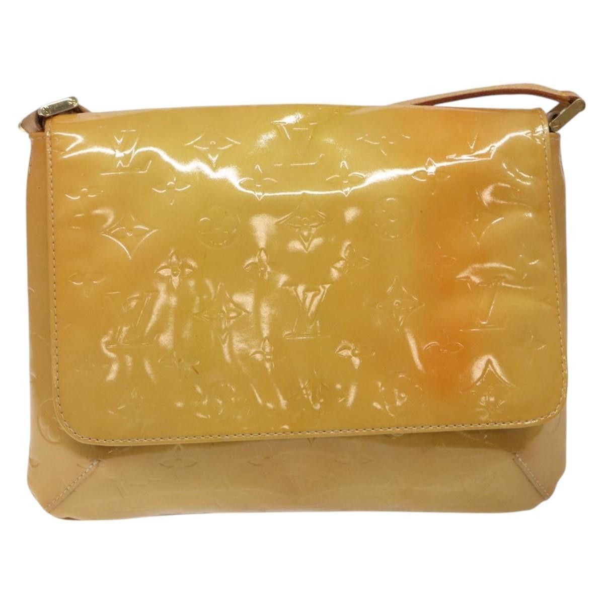 Louis Vuitton LOUIS VUITTON Monogram Vernis Thompson Street Bag Beige Size ONE SIZE - 13 Thumbnail