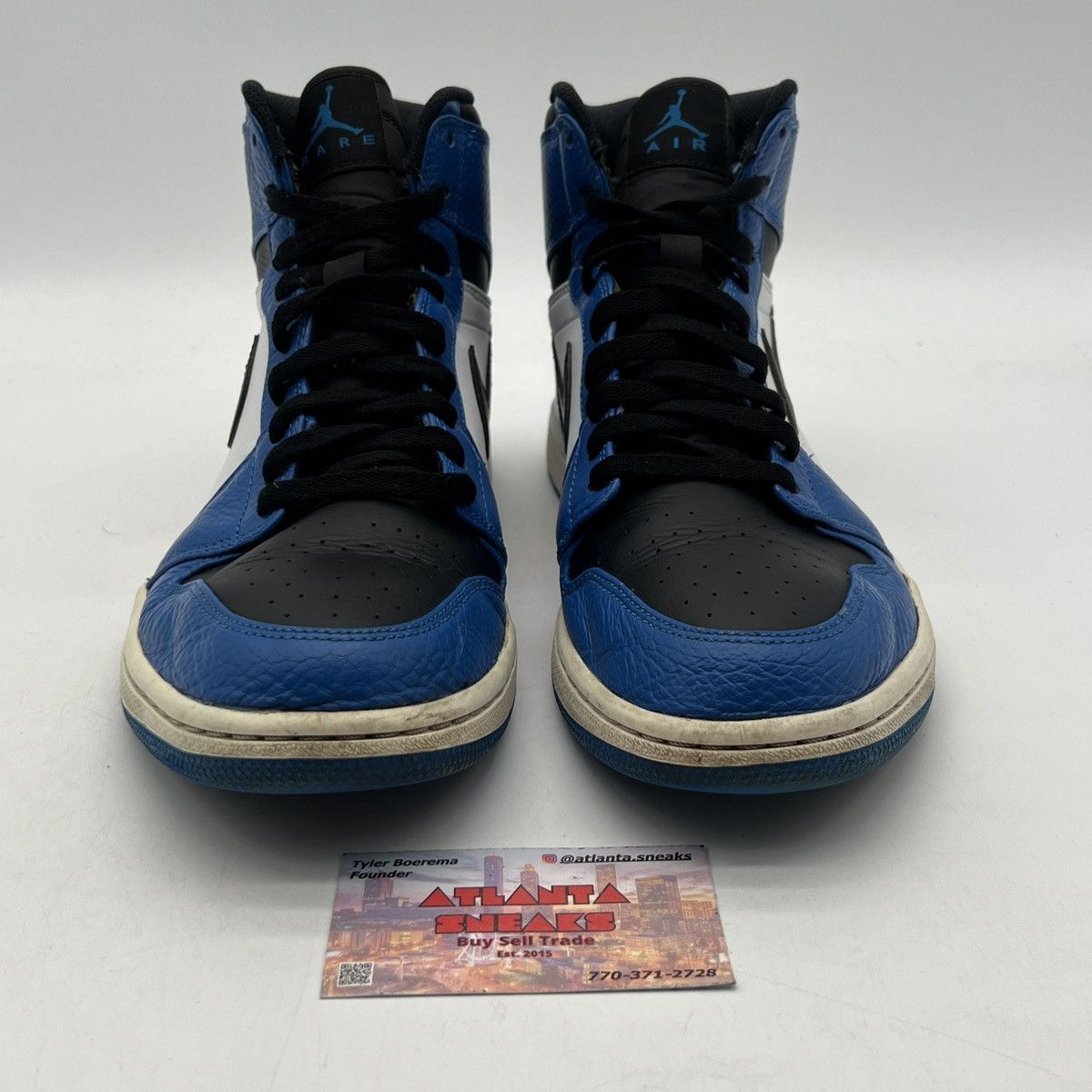 Nike Air Jordan 1 rare air soar blue Size US 11.5 / EU 44-45 - 2 Thumbnail