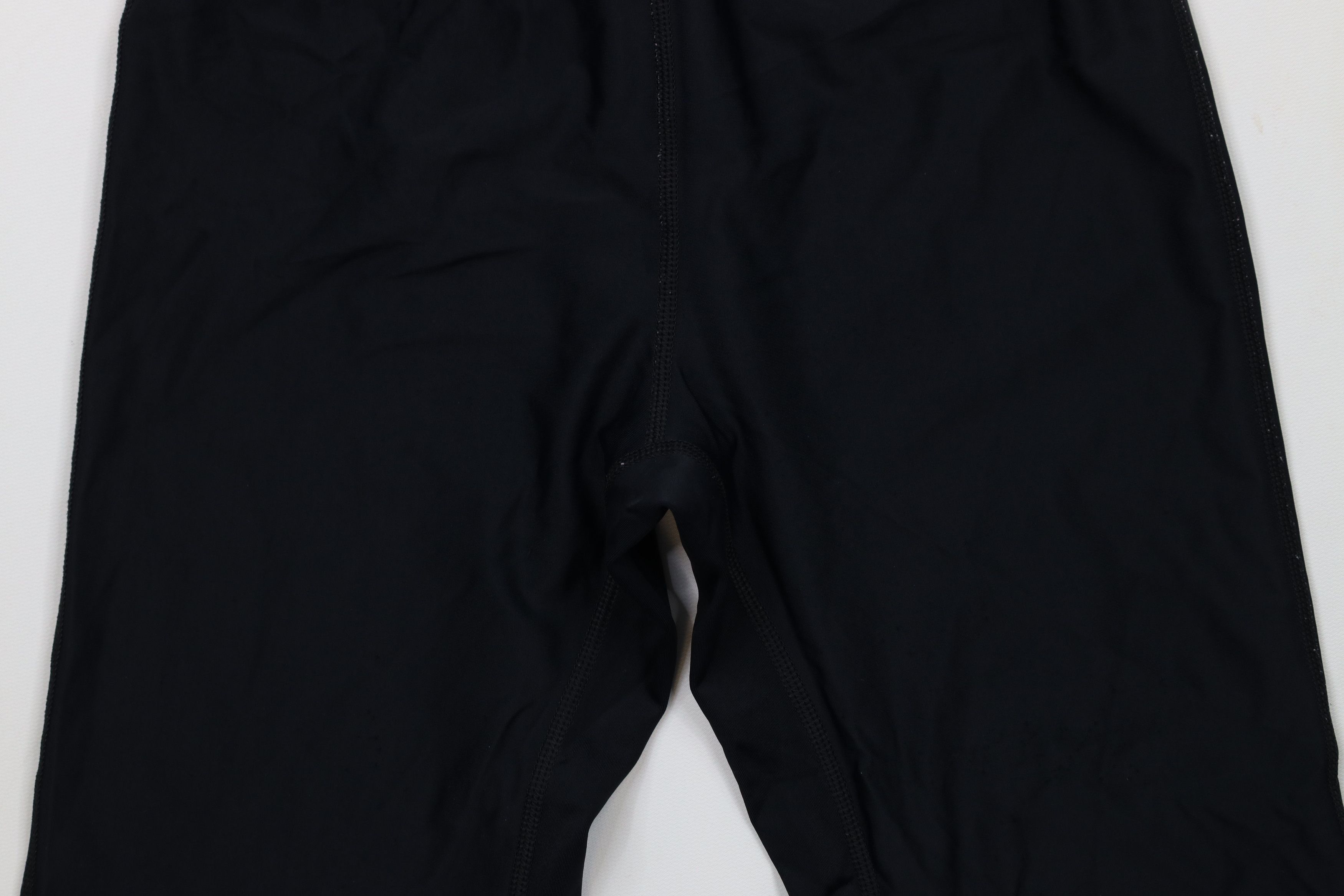 Nike × Vintage Nike Mini Swoosh Swimming Half Tights Jammers Shorts Black Size US 34 / EU 50 - 11 Thumbnail