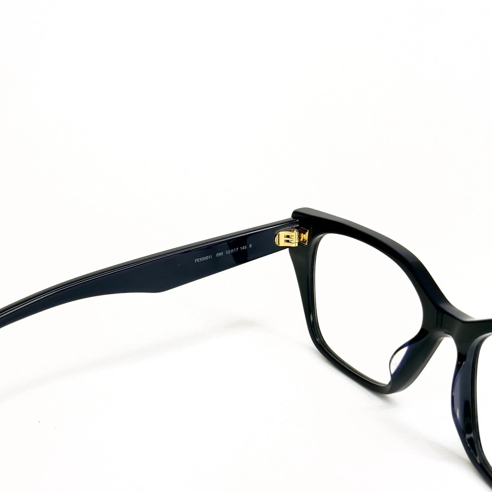 Fendi FENDI 50001 WAY Navy Eyeglasses Optical Frame FE50001I 090 Size ONE SIZE - 6 Thumbnail