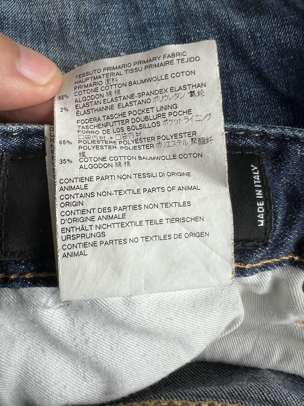 Dsquared2 2017 DSQUARED2 🇮🇹 Tidy Biker Jeans Denim Distressed Size US 28 / EU 44 - 9 Thumbnail