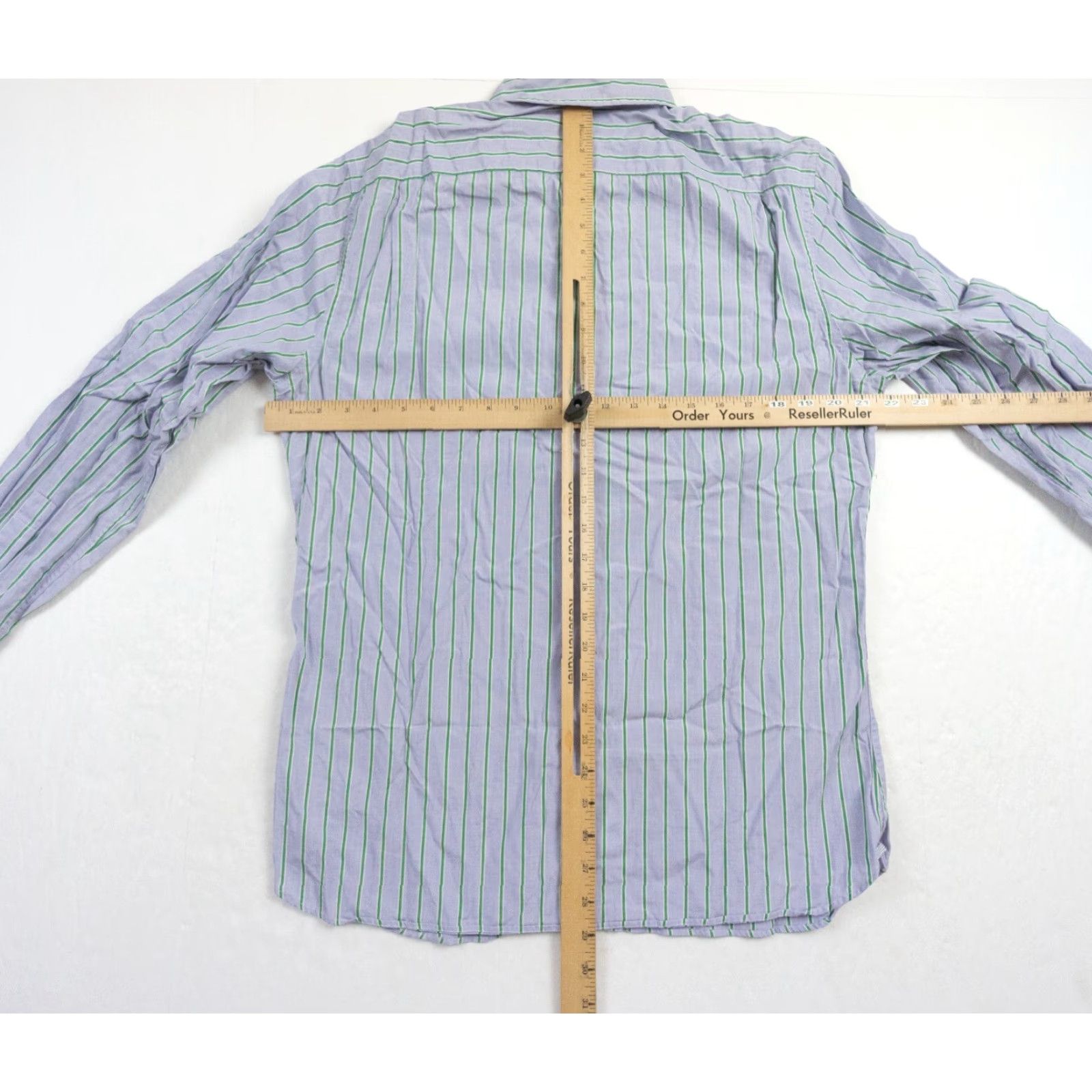 Pinko Thomas Pink Button-Up Shirt Mens Medium Blue Striped Long Sleeve Collared Preppy Size US M / EU 48-50 / 2 - 7 Thumbnail