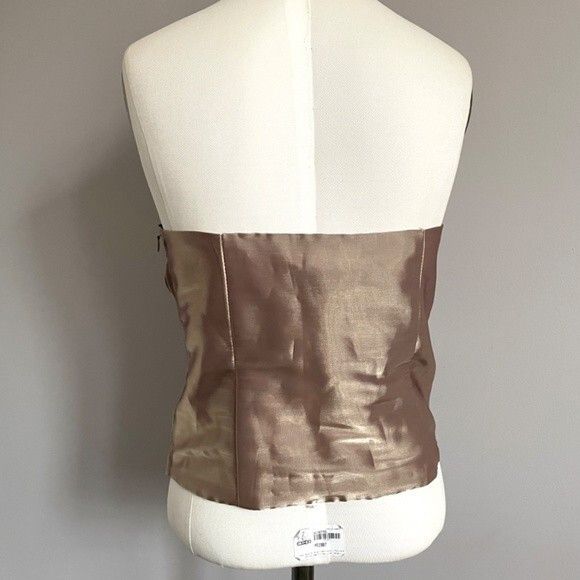 Joseph Ribkoff Vintage Joseph Ribkoff Ruched Crop Sleeveless Bustier Top Size XL / US 12-14 / IT 48-50 - 7 Thumbnail