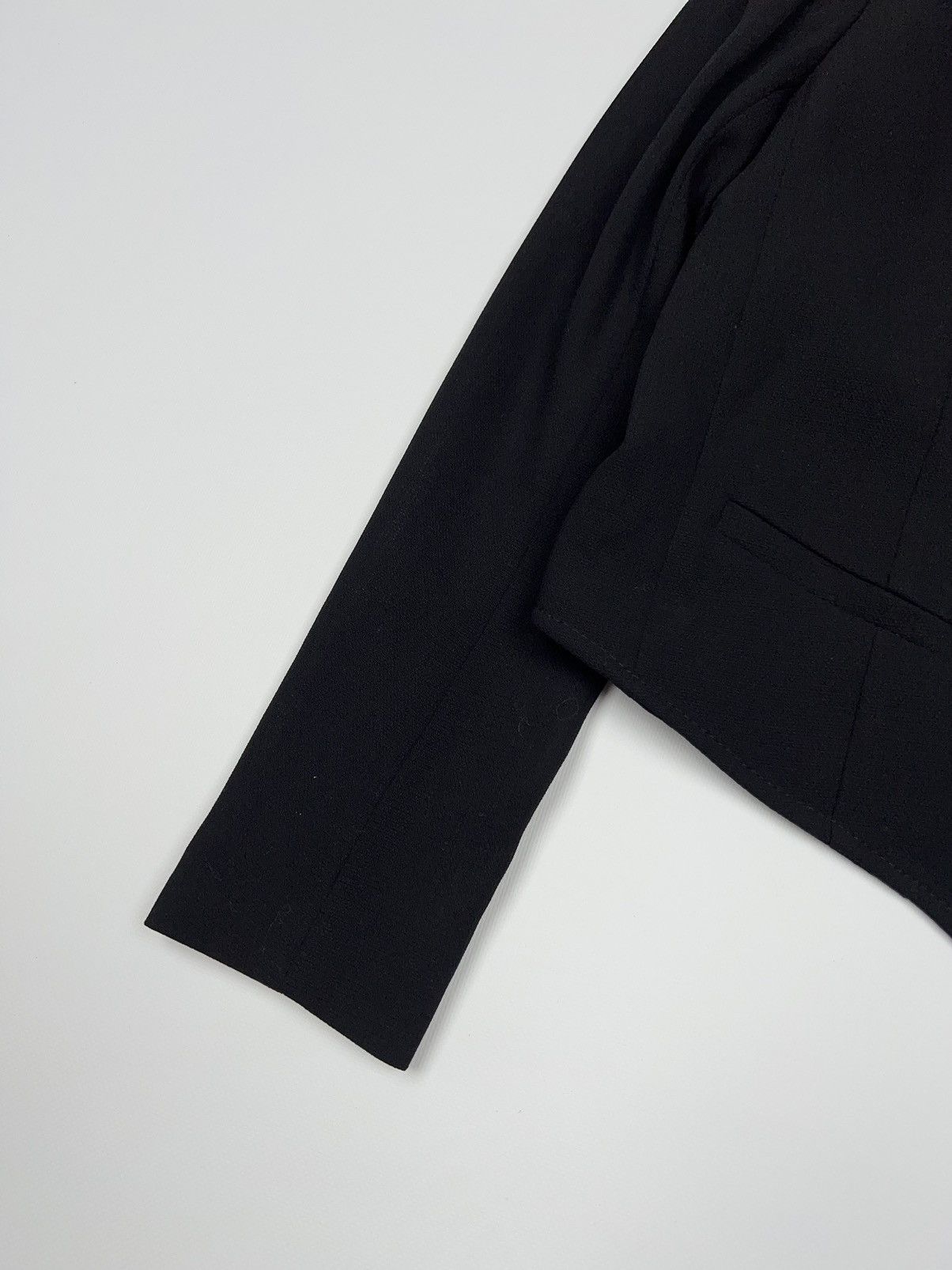 SMYTHE Smythe Crop Blazer Wool Women’s Jacket Canada Size M / US 6-8 / IT 42-44 - 5 Thumbnail