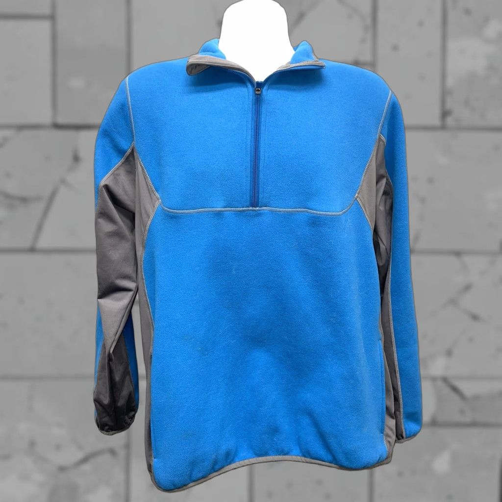 Under Armour Under Armour Loose Half Zip Pullover Sweatshirt L Mens Blue Size US L / EU 52-54 / 3 - 1 Thumbnail