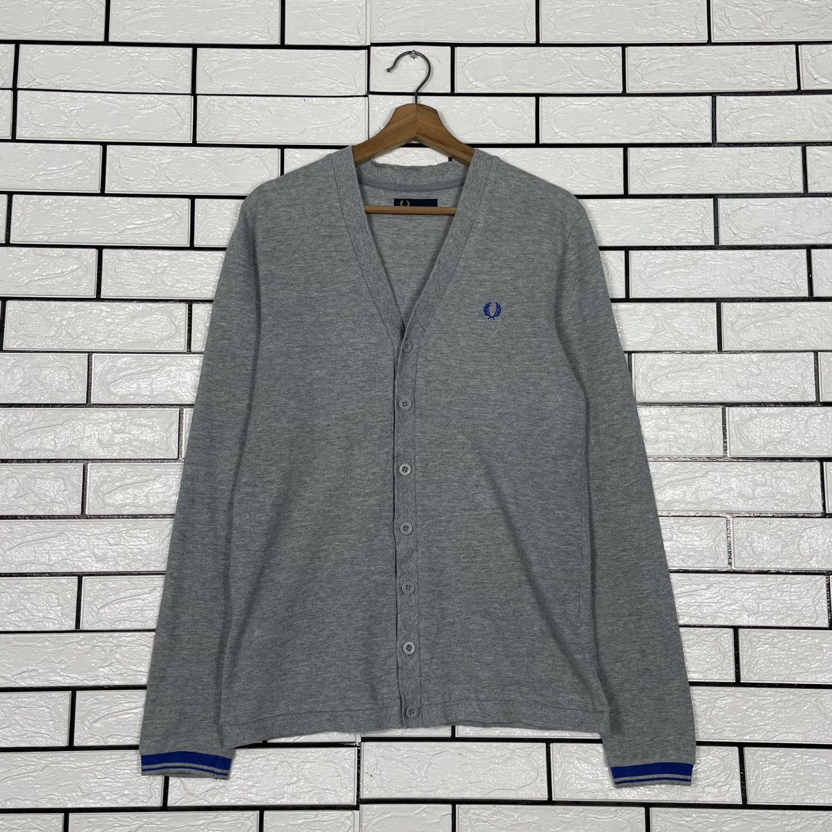 Fred Perry Fred Perry Cardigan Sweater Size US S / EU 44-46 / 1 - 1 Thumbnail