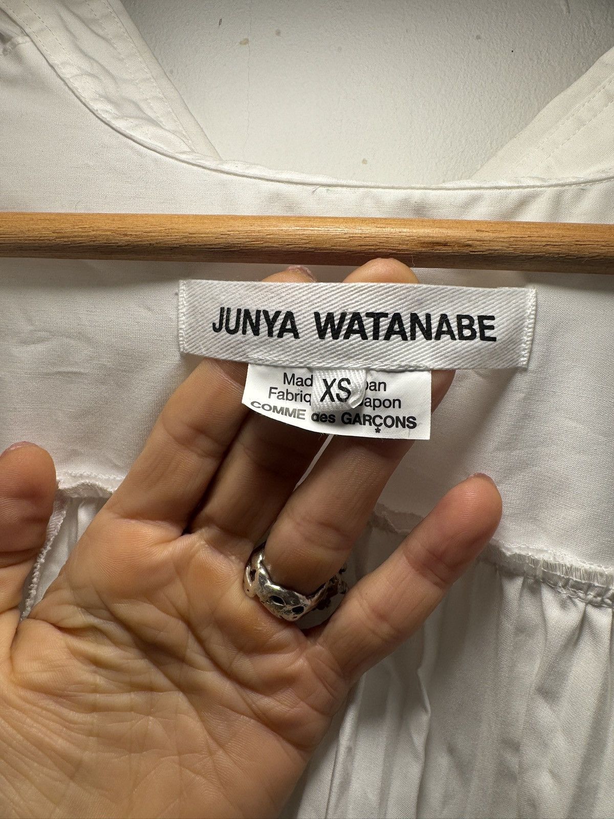 Junya Watanabe Junya Watanabe white pleated minidress Size XS / US 0-2 / IT 36-38 - 11 Thumbnail