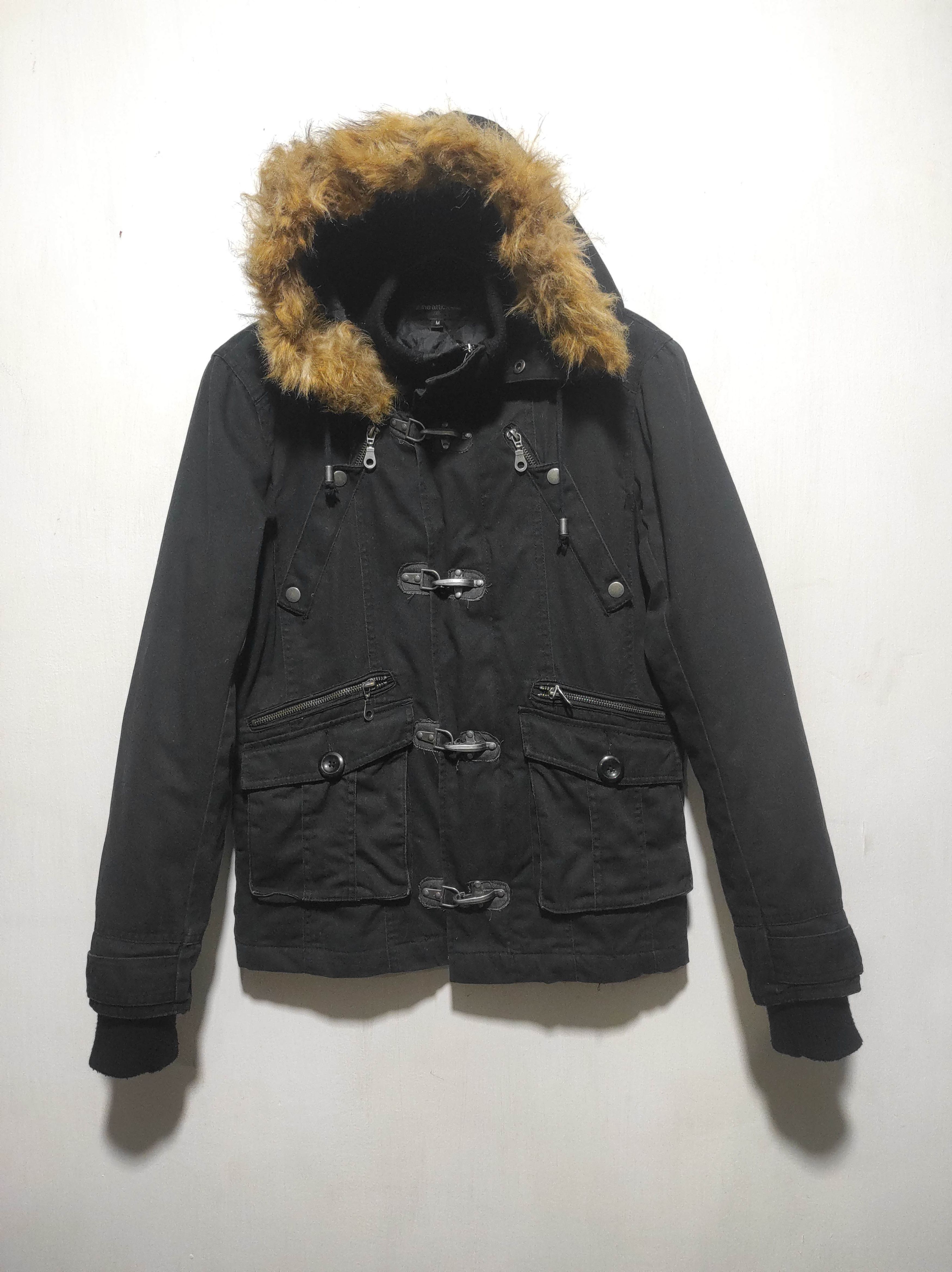 In The Attic In The Attic Fur Hoodie Jacket IfSixWasNine style Size US M / EU 48-50 / 2 - 2 Thumbnail