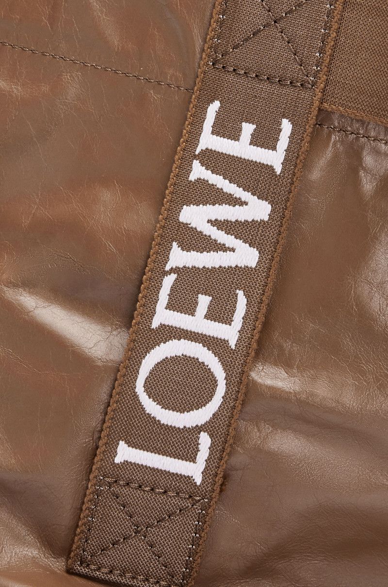 Loewe o1in1g0426 Size: OS / Fold Shopper Bag in Winter Brown Size ONE SIZE - 6 Thumbnail