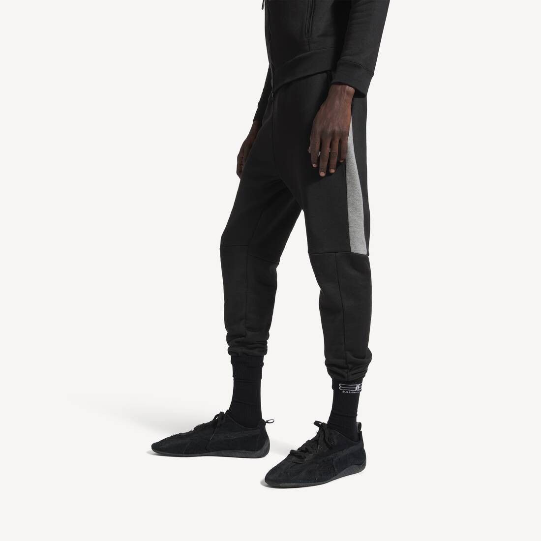 Balenciaga × Puma o1tr1nto0326 Fitted Tracksuit Pants in Black/Grey Size US 36 / EU 52 - 5 Thumbnail