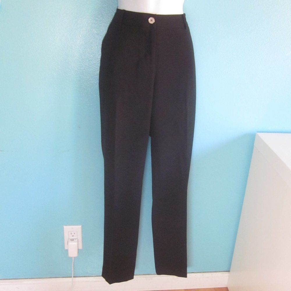 Michael Kors Michael Kors Black Pants Womens Size 8 Slim Trousers Size 28" / US 6 / IT 42 - 5 Thumbnail