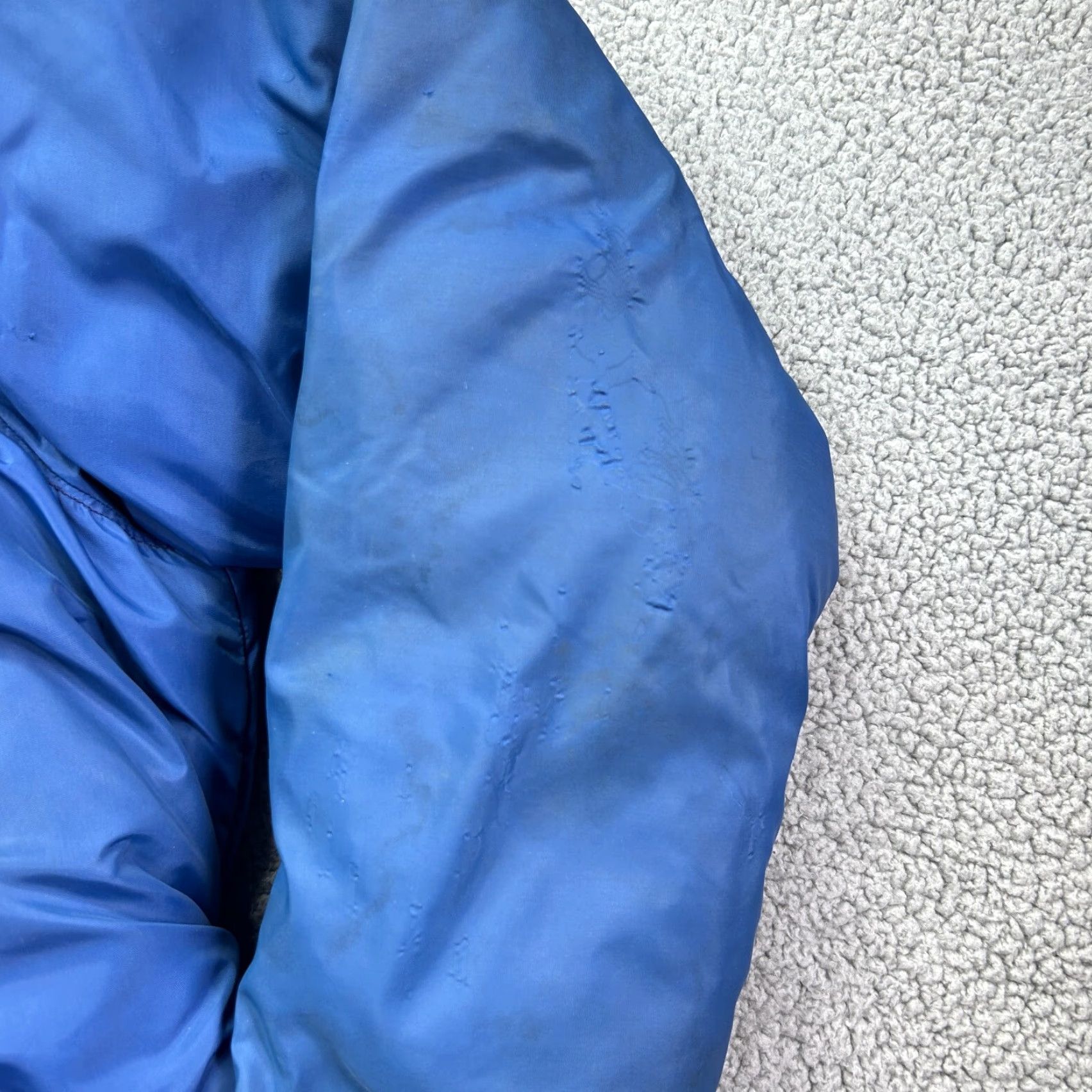 Vintage VTG Frostline Kit Jacket Womens Large Blue Belted Puffer Down Insulated Full Zip Jacket Size L / US 10 / IT 46 - 7 Thumbnail