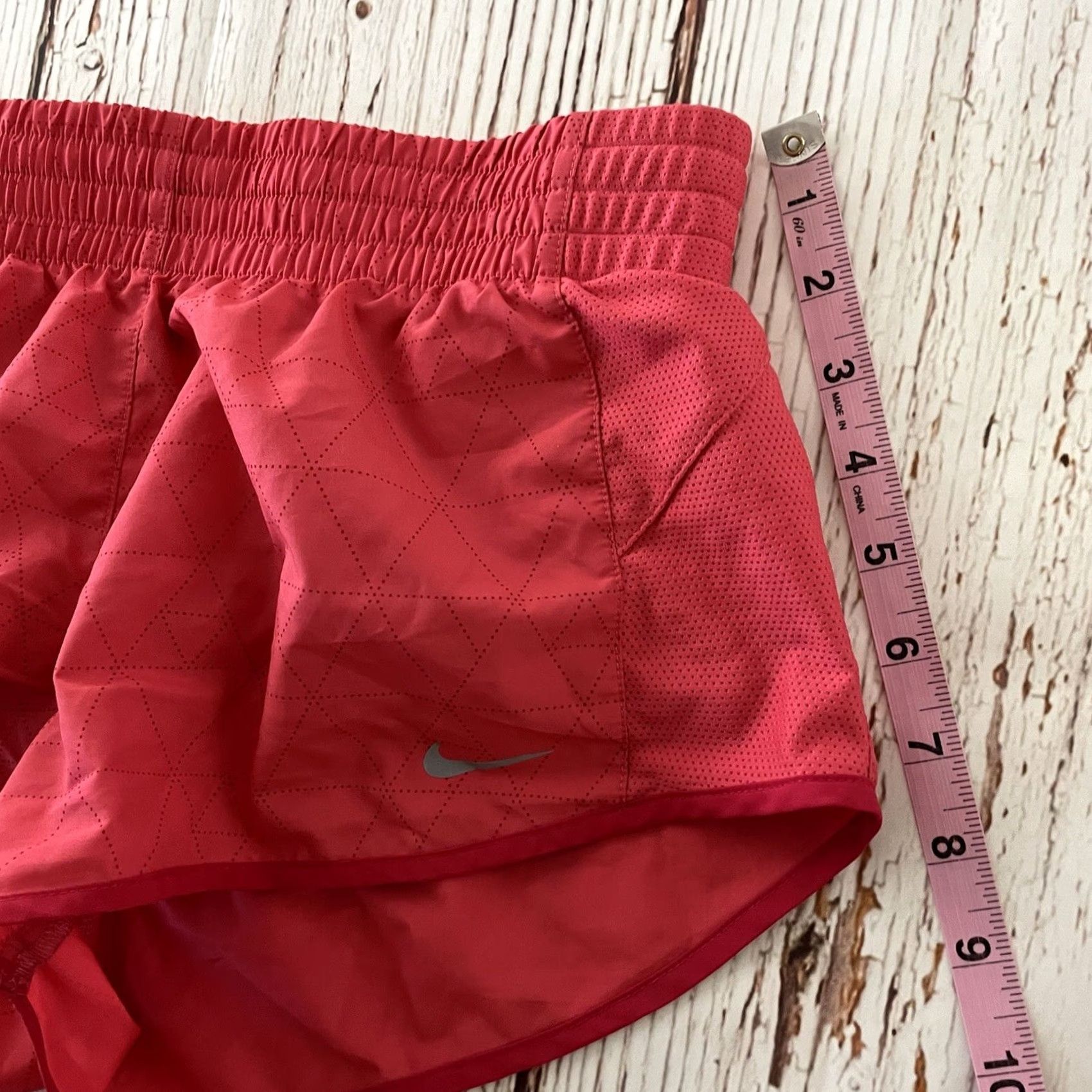 Nike Nike Dri-Fit Lined Running Shorts Women S Pink Athletic Bottoms Size 28" / US 6 / IT 42 - 4 Thumbnail