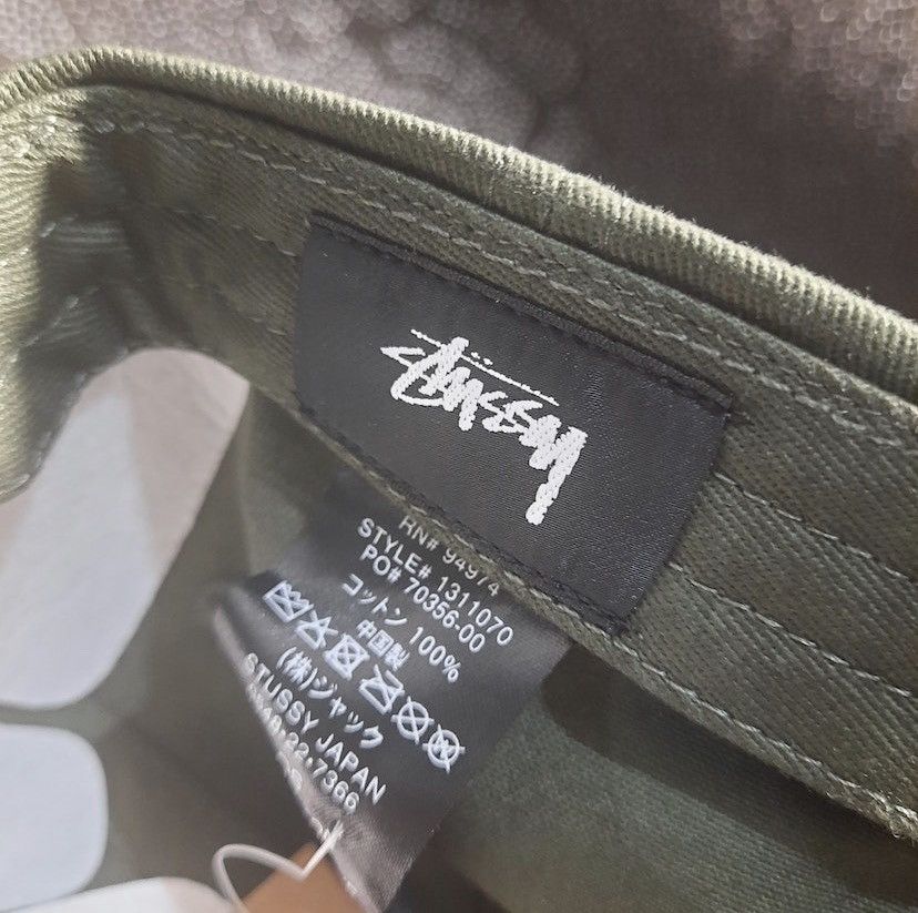 Stussy Stussy Basic Logo Cap Hat in Green Size ONE SIZE - 4 Thumbnail