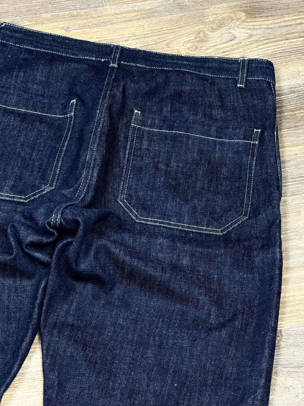 Studio Nicholson Studio Nicholson Bill SNM 102 Selvedge Blue Japanese Pants Size US 33 - 12 Thumbnail