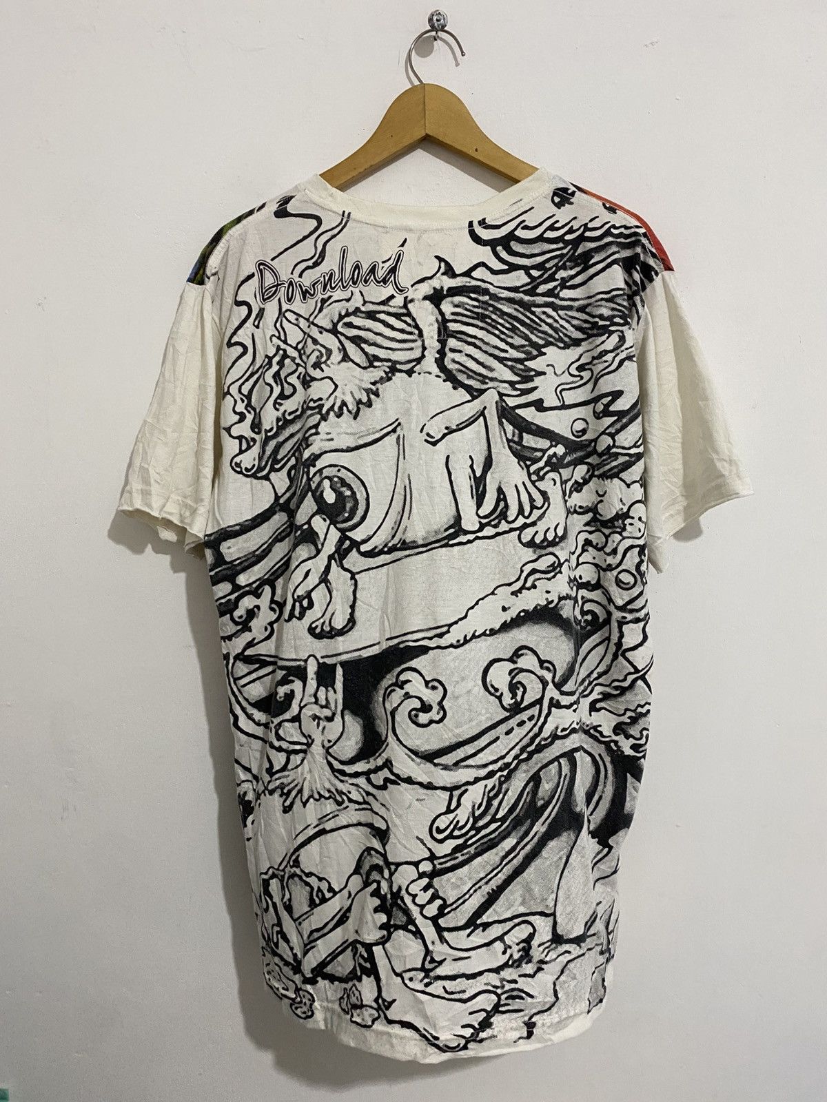Japanese Brand 💸BINDINGOFFER💸Download psychedelic eyes surfboard styled Size US L / EU 52-54 / 3 - 4 Thumbnail