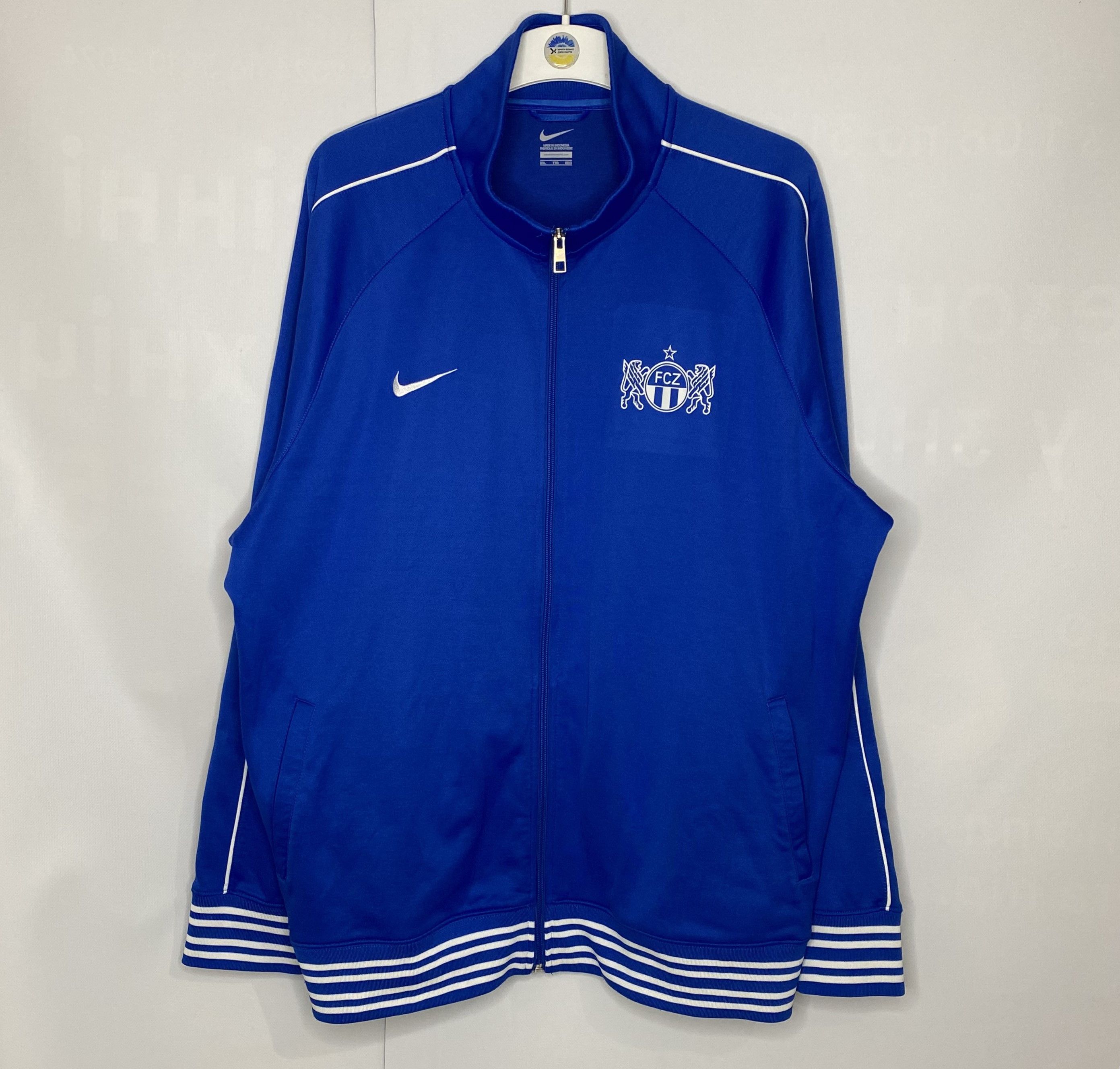 Nike ZÜRICH 2013 2014 TRAINING TRACK TOP JACKET FOOTBALL SOCCER Size US XXL / EU 58 / 5 - 1 Thumbnail