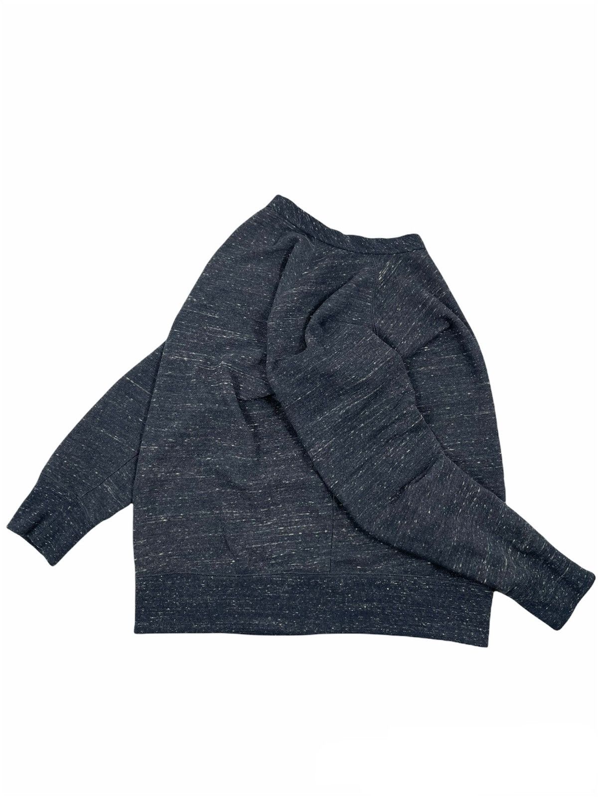 Junya Watanabe × Our Legacy OUR LEGACY Navy Bucle Texture Long Sleeve Sweatshirt Jumper Sweater Pullover Size US M / EU 48-50 / 2 - 4 Thumbnail