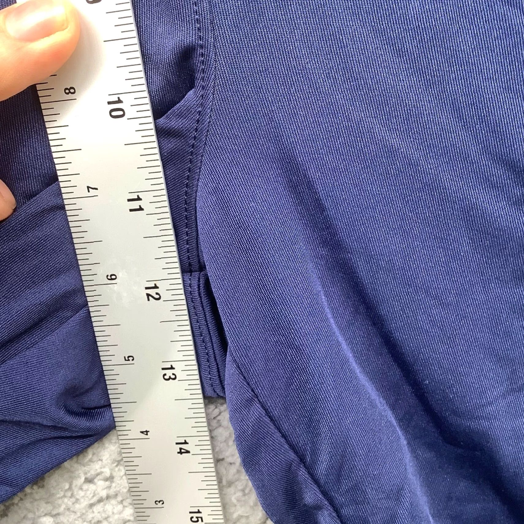 Reebok Reebok Basketball Shorts Mens S Active Blue 9" Inseam Gym Workout Pockets Polyester 100% Regular Fashion Athletic Running Training Size US 29 - 7 Thumbnail