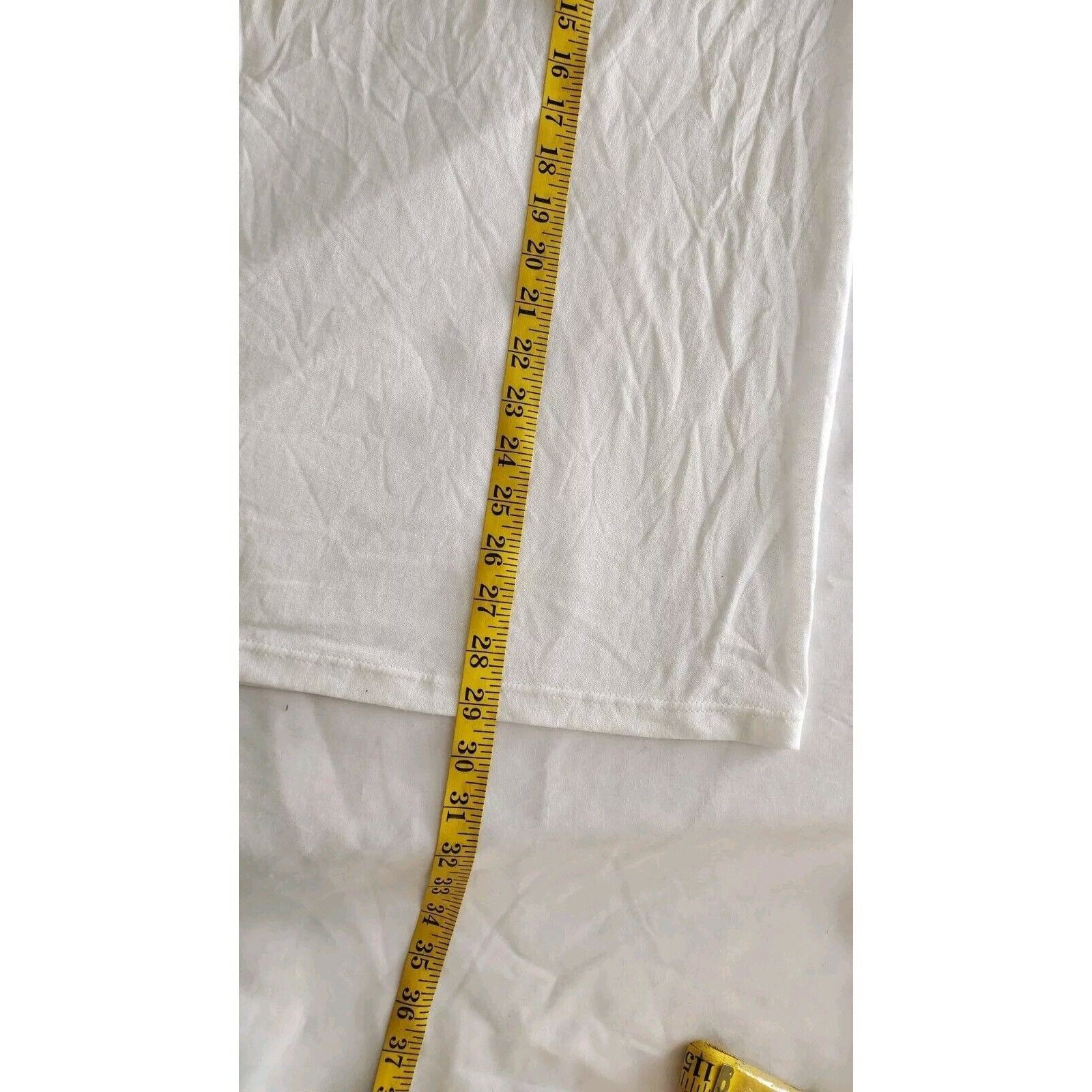 Jerzees Vintage Yellowstone Shirt National Park White L Pocket Tee Size US L / EU 52-54 / 3 - 7 Thumbnail