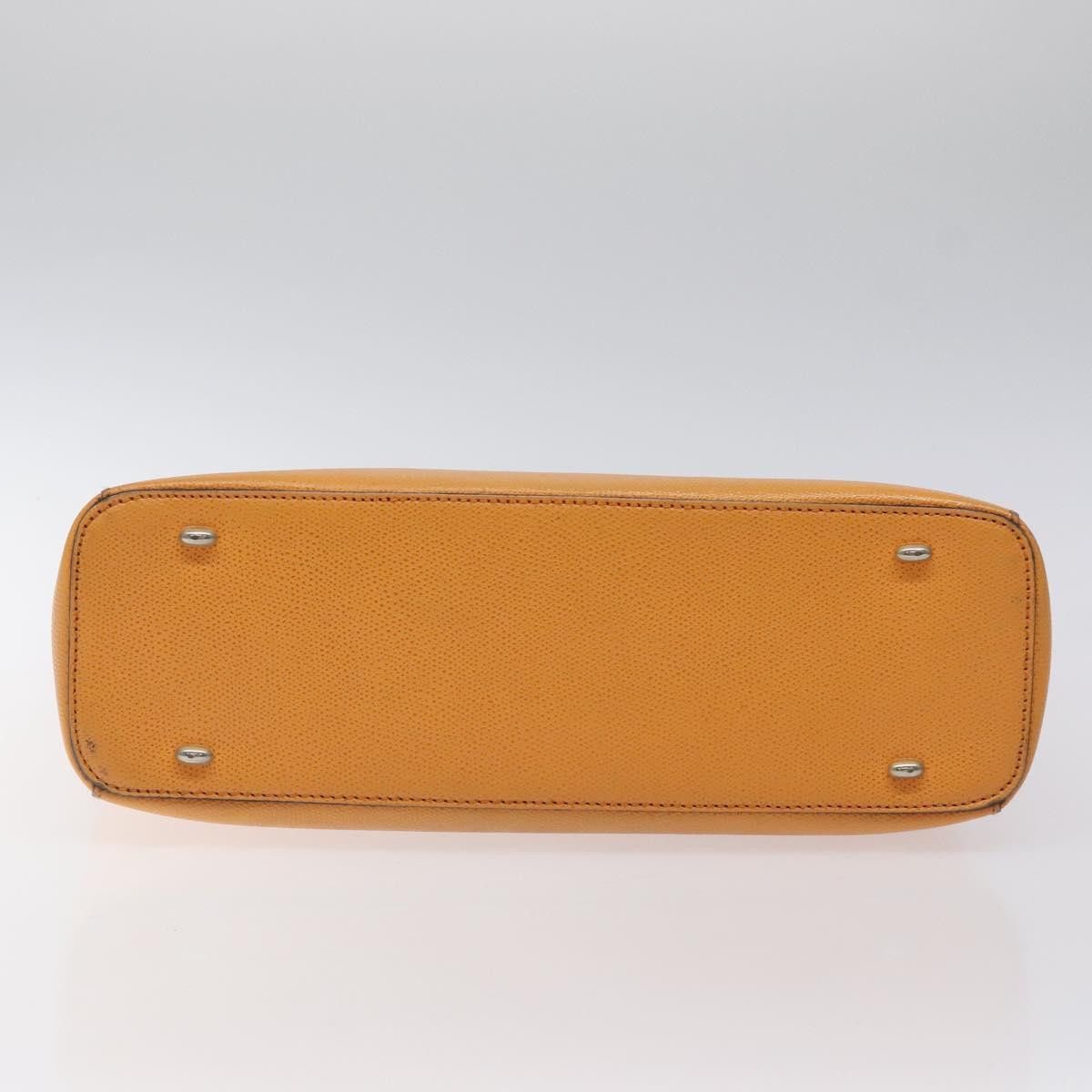 Celine CELINE Hand Bag Leather Orange Size ONE SIZE - 9 Thumbnail