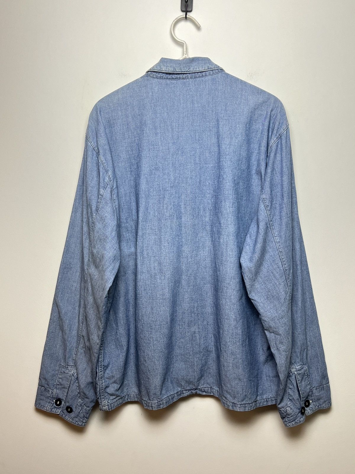 Stone Island stone island work overshirt osti marina y2k Size US L / EU 52-54 / 3 - 12 Thumbnail