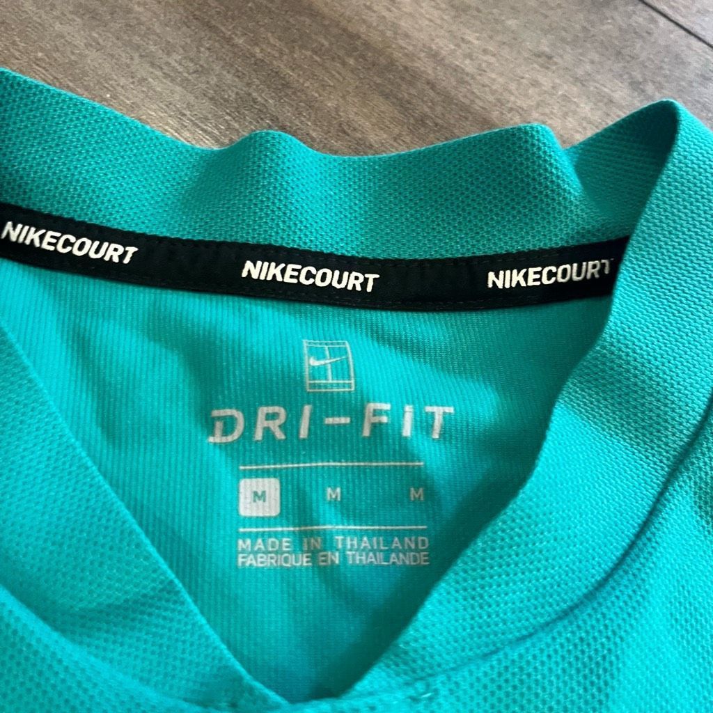 Nike Nike Blue Athletic Casual Polo Men Medium Bin M-31 Size US M / EU 48-50 / 2 - 3 Thumbnail