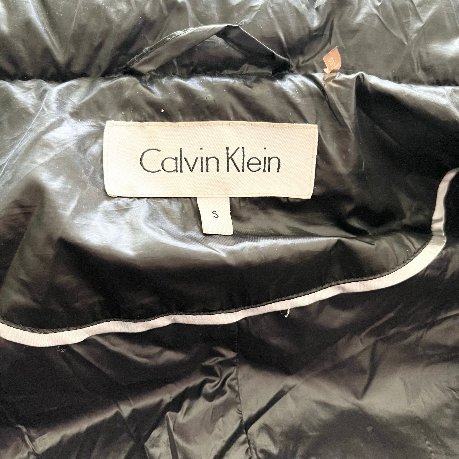 Calvin Klein Calvin Klein Black Diamond-Quilting Down Puffer Jacket Size S / US 4 / IT 40 - 2 Thumbnail