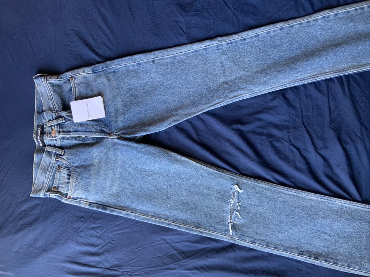 image of Balenciaga Denim in Blue, Women's (Size 34)