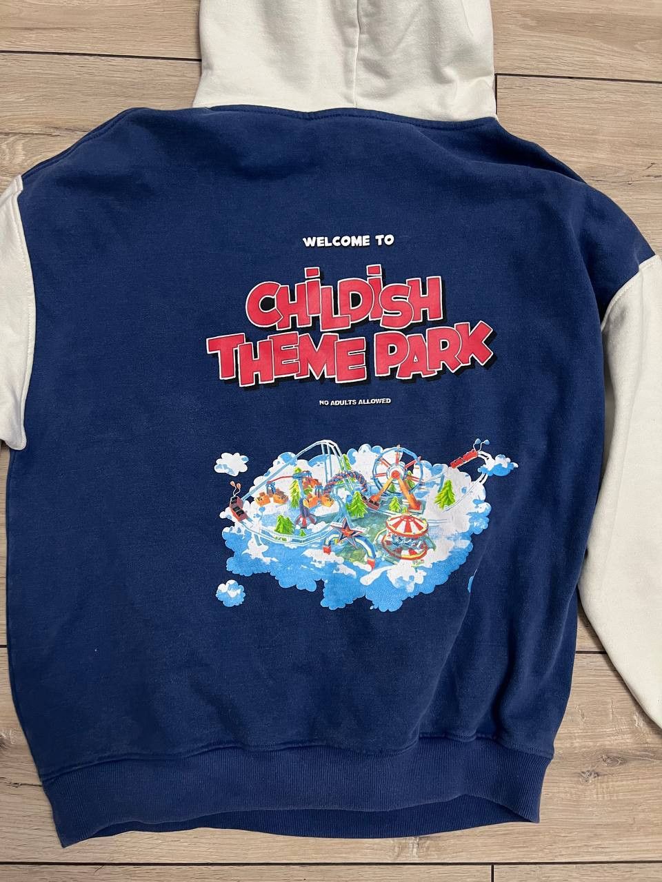 CHILDS × Vintage Vintage Theme Park Childish Blue TGF Hoodie Size US M / EU 48-50 / 2 - 8 Thumbnail
