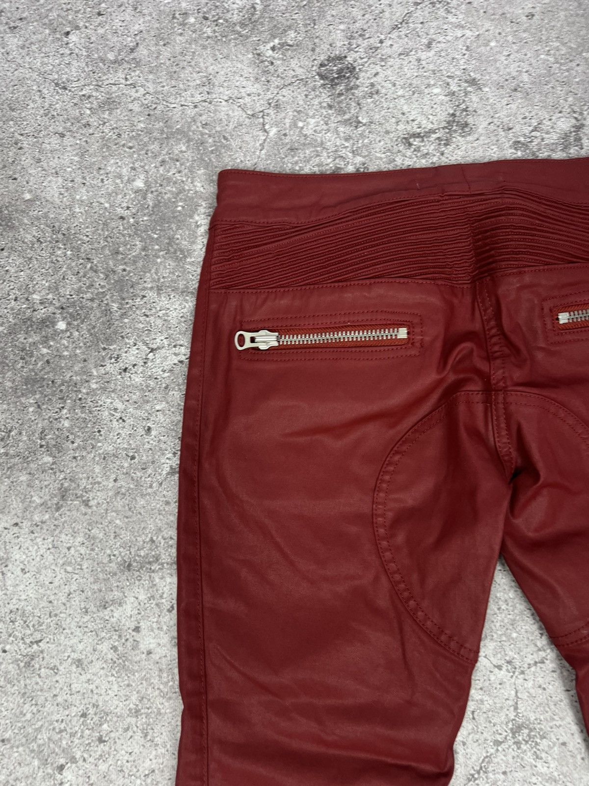 Isabel Marant Isabel Marant x H&M Pants Biker Moto Ankle Faux Leather Size 27" / US 4 / IT 40 - 11 Thumbnail