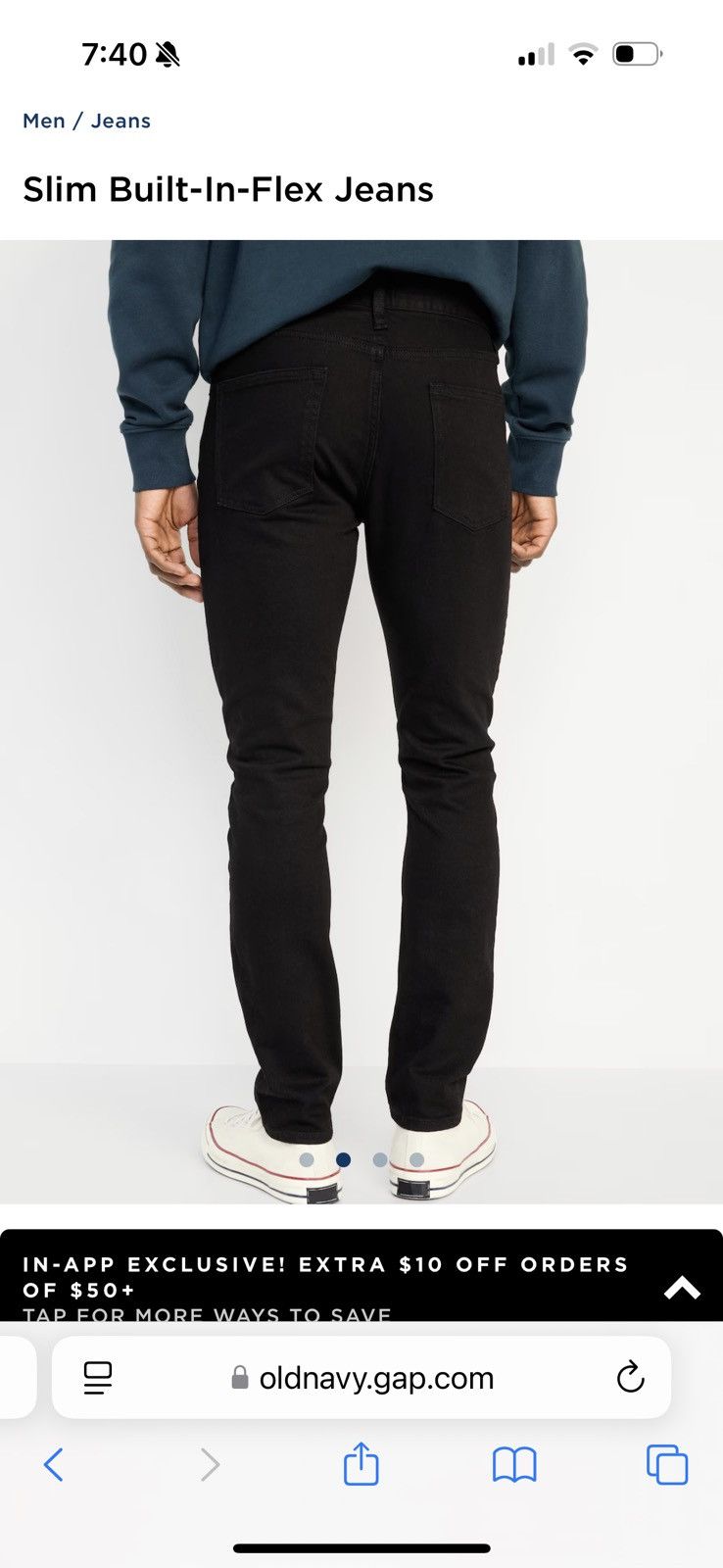 Old Navy Old navy Slim Built-In-Flex Jeans Size US 36 / EU 52 - 10 Thumbnail