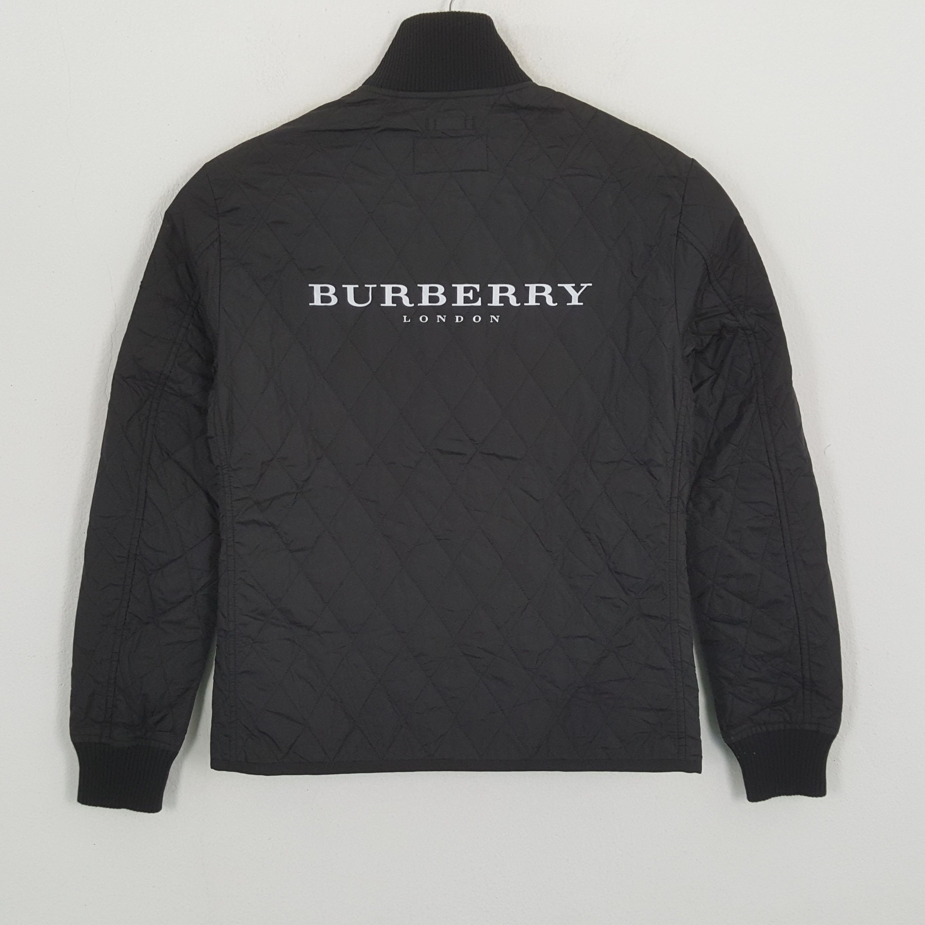 Burberry × Vintage BURBERRY BLACK LABEL Custom Art Jacket Size US XS / EU 42 / 0 - 1 Thumbnail