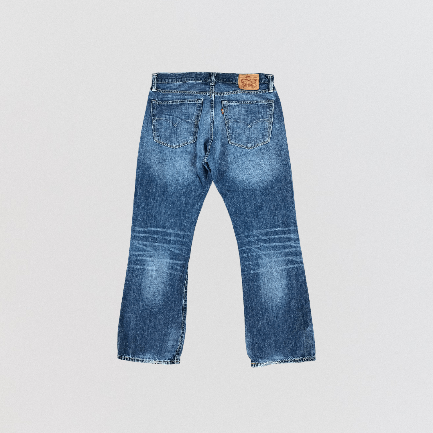 Levi's × Vintage Vintage Blue Wash Levis 527 Flare Jeans-JM2855 Size US 37 - 2 Thumbnail