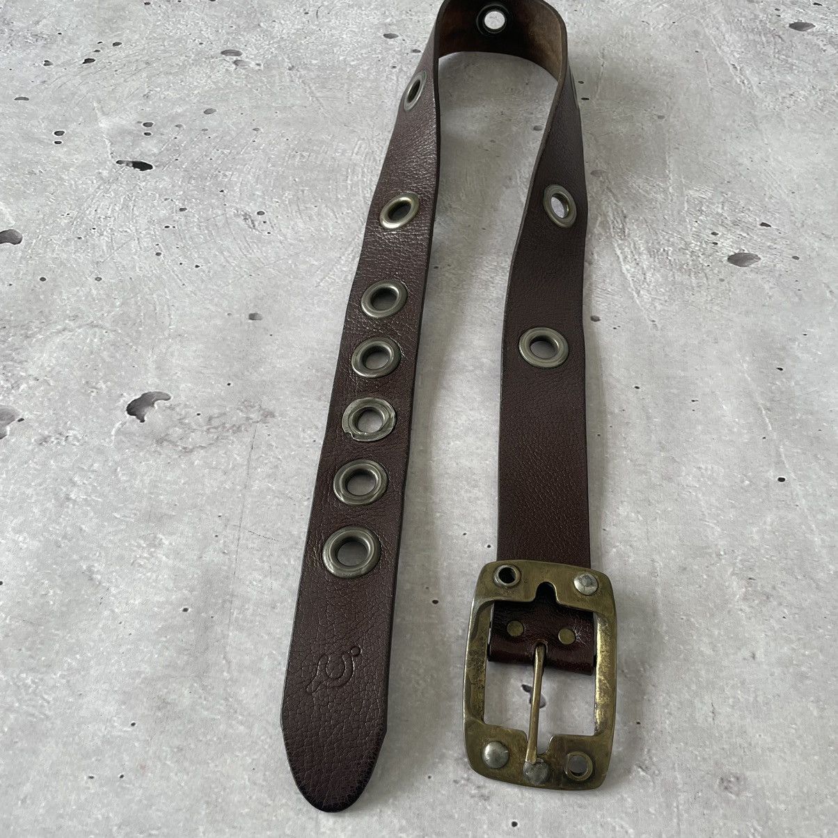 Japanese Brand × Vintage Vintage Avantgarde leather belt style y2k balenciaga Size ONE SIZE - 4 Thumbnail