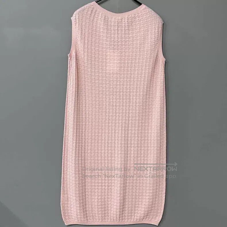 Hermes Hermes Light Pink Sleeveless Dress Size XXS / US 00 / IT 34 - 3 Thumbnail