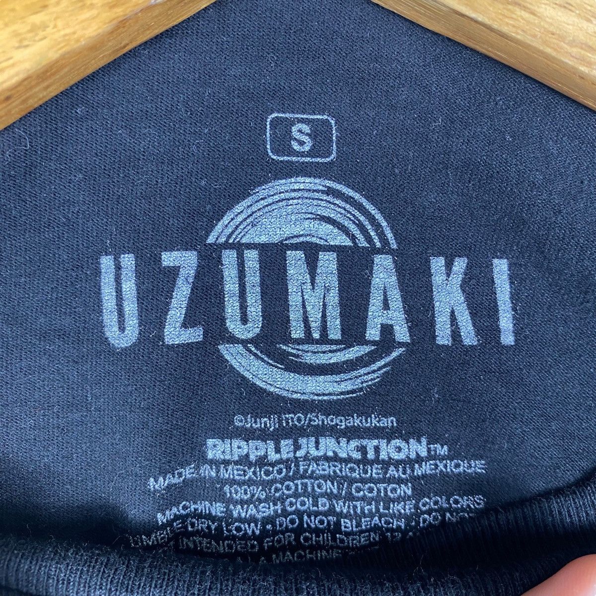 Anime × Japanese Brand Junji Ito Collection UZUMAKI Japanese Horror Anime Manga Tee Size US S / EU 44-46 / 1 - 6 Thumbnail