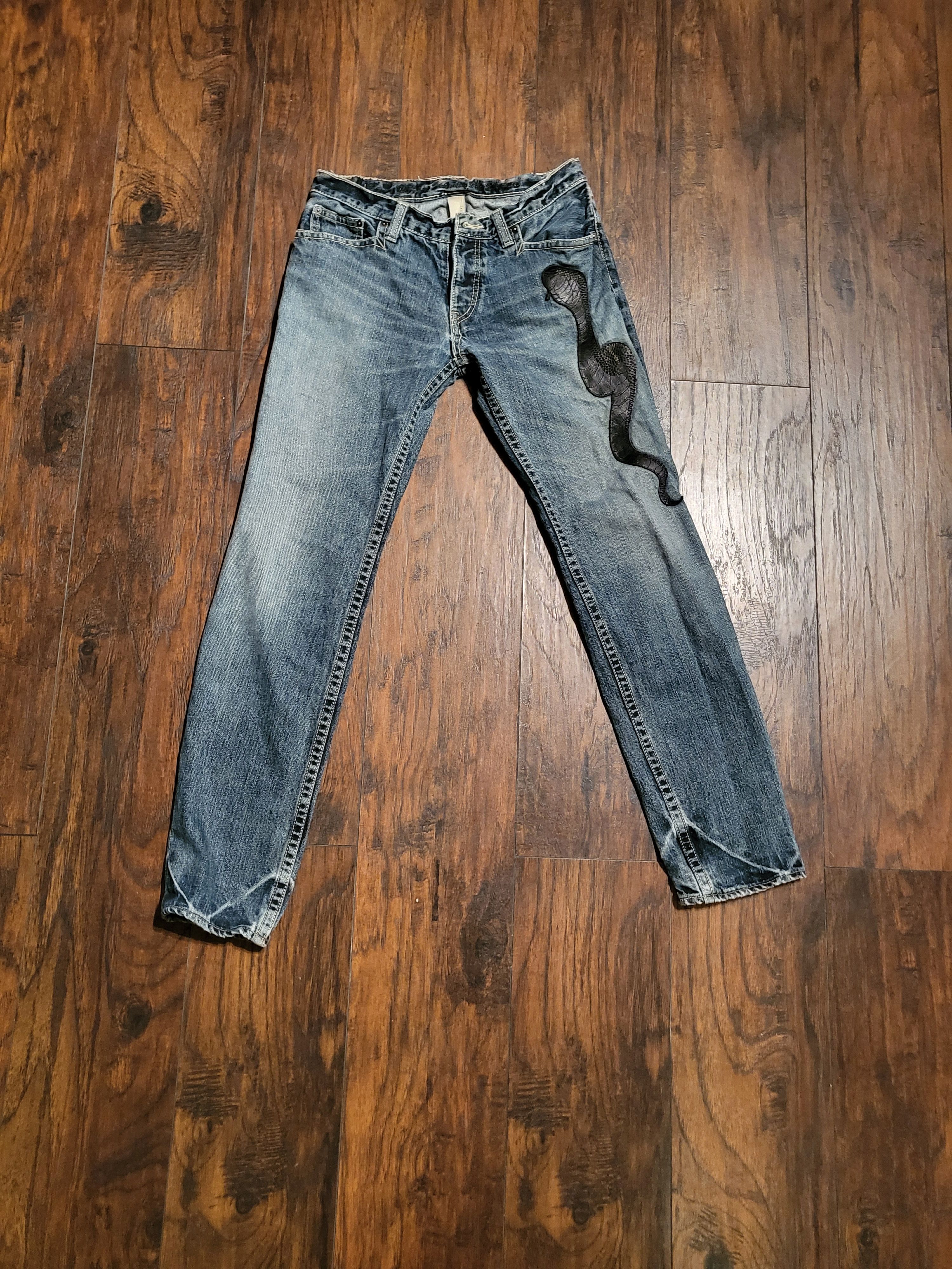 Japanese Brand × Vintage Irish Serpent Denim Size US 30 / EU 46 - 7 Thumbnail