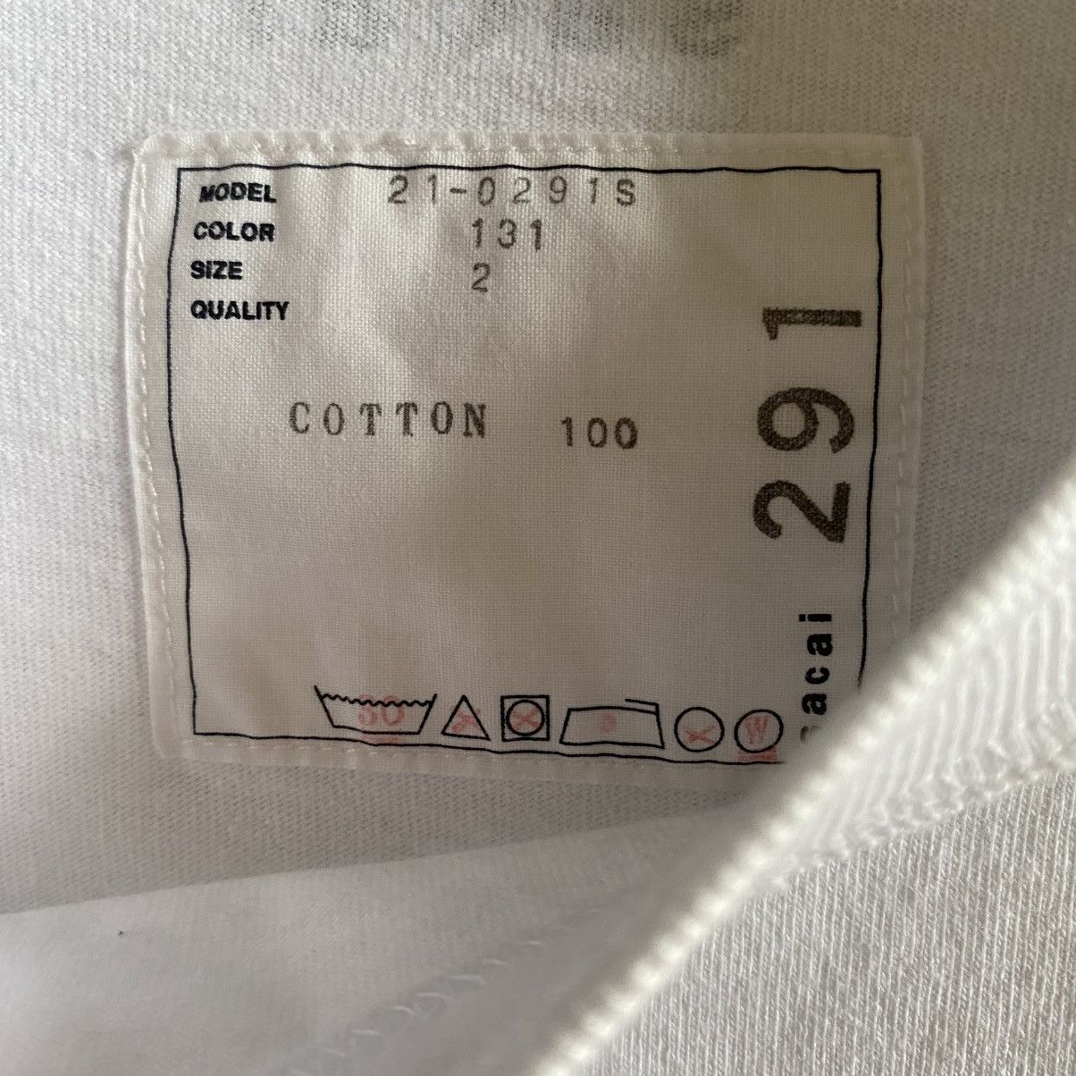 Sacai SS21 Transition T Shirt Size US M / EU 48-50 / 2 - 7 Thumbnail