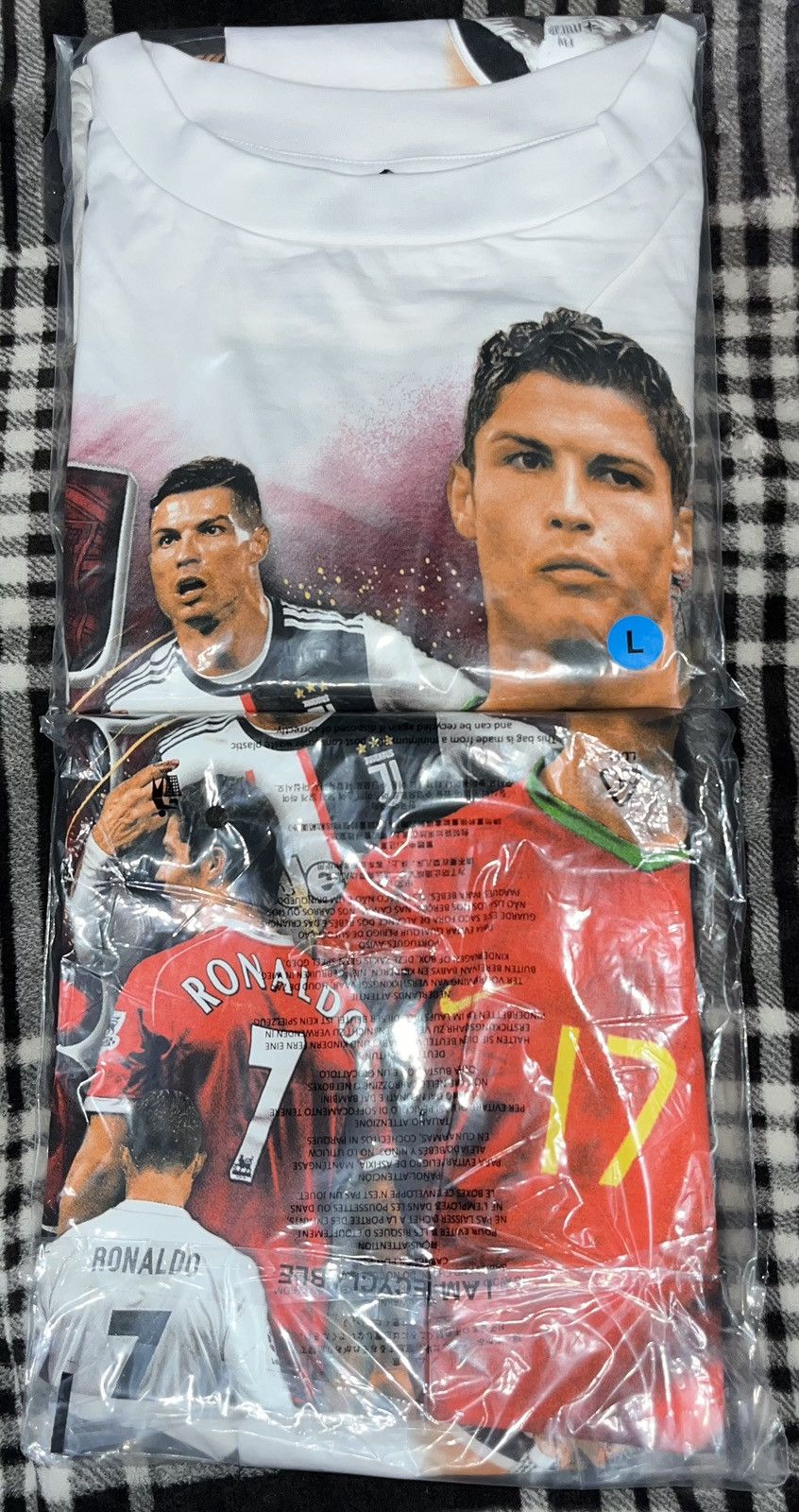 Marino Morwood LAST DROP EVER Marino Morwood Cristiano Ronaldo T-Shirt SZ M Size US M / EU 48-50 / 2 - 5 Thumbnail