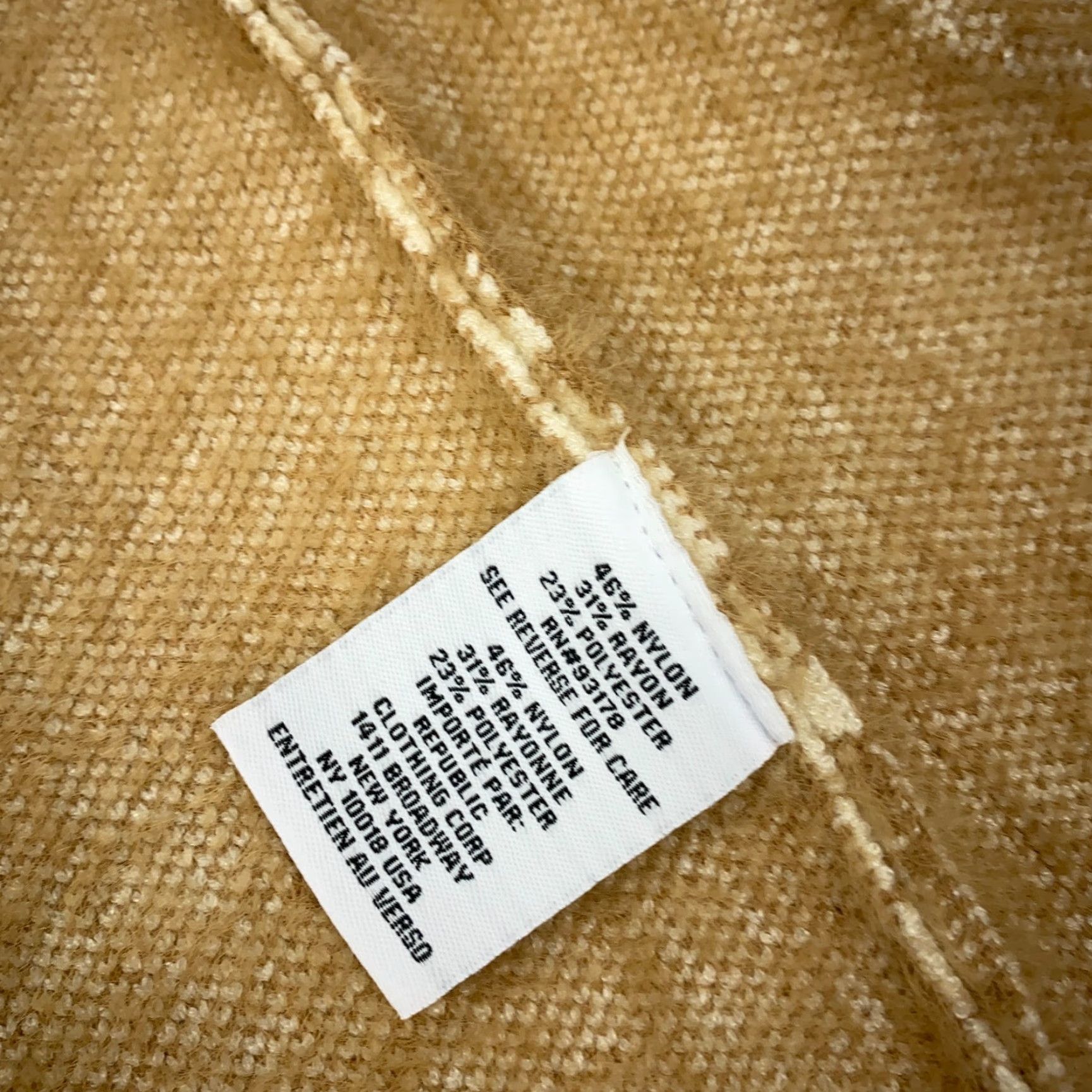 Vintage Magaschoni Cardigan Hooded Womens Medium Beige Plaid Open Front NWT Fashion Knit Sweater, Regular, Fall, Spring, Summer, Winter, Men’s? Size M / US 6-8 / IT 42-44 - 6 Thumbnail