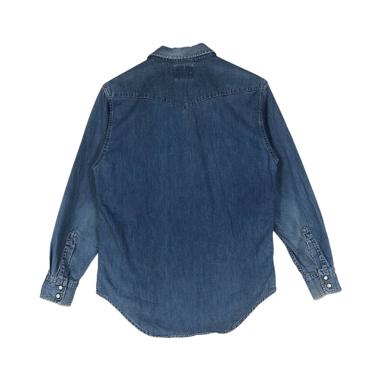 Levi's Vintage Levi's Denim Shirt Size S / US 4 / IT 40 - 5 Thumbnail