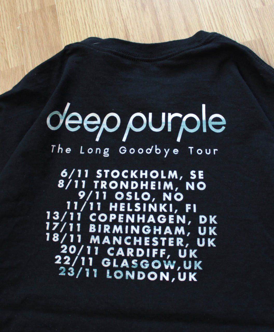 Band Tees 🔥 Deep Purple Band Rock T Shirt Infinite 2017 European Tour Size US XXL / EU 58 / 5 - 6 Thumbnail