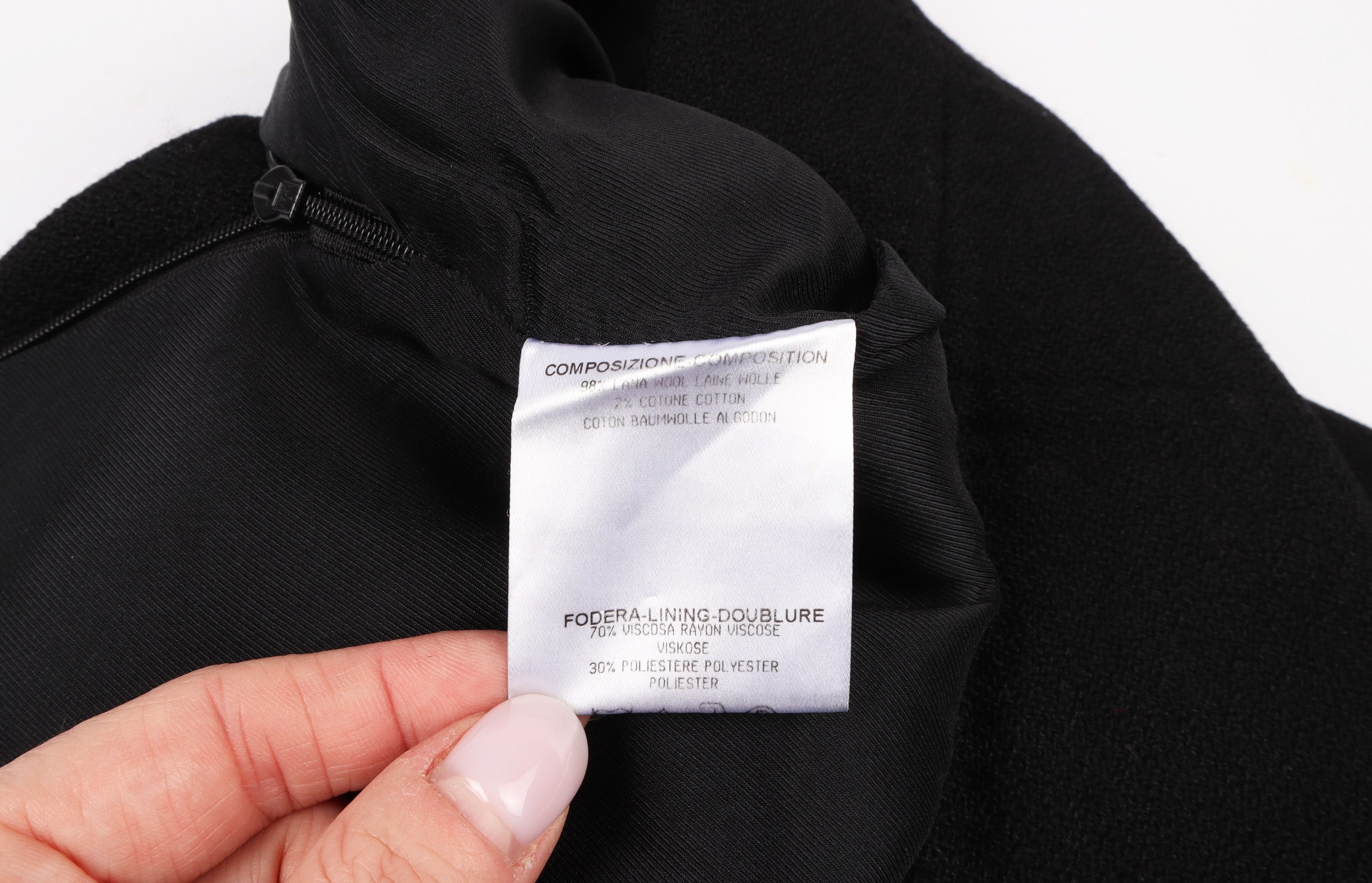 Gucci Vintage Gucci Tom Ford 90's Era Wool Blend Midi Skіrt Size 28" / US 6 / IT 42 - 10 Thumbnail