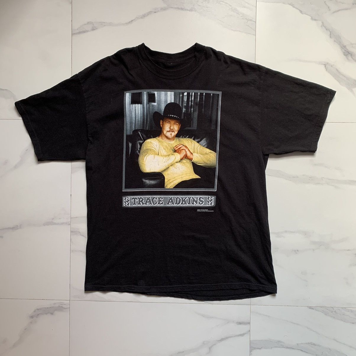 Band Tees × Vintage × Western Rise Vintage 2003 Trace Adkins Tour T-Shirt Size US XXL / EU 58 / 5 - 2 Thumbnail