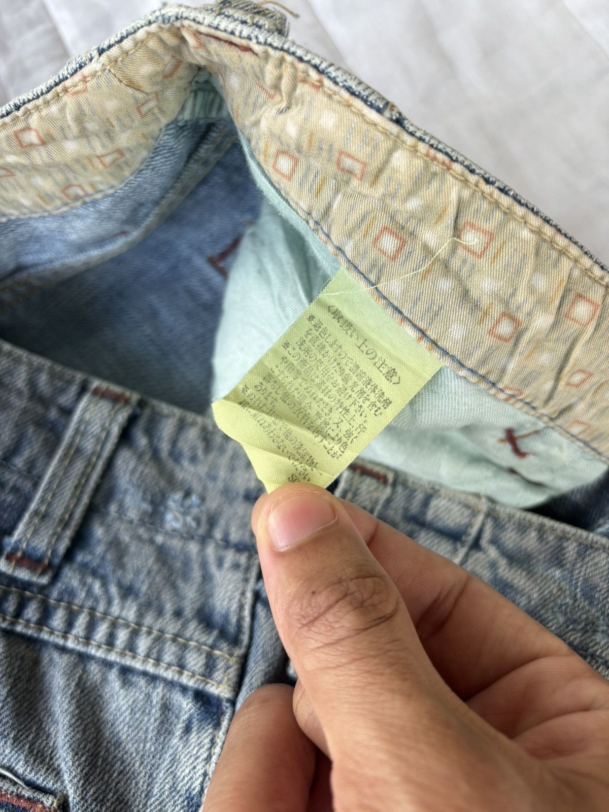 Kapital FLARE JEANS SWEET CAMEL MUD WASH BOOTCUT DENIM JEANS Size US 30 / EU 46 - 11 Thumbnail