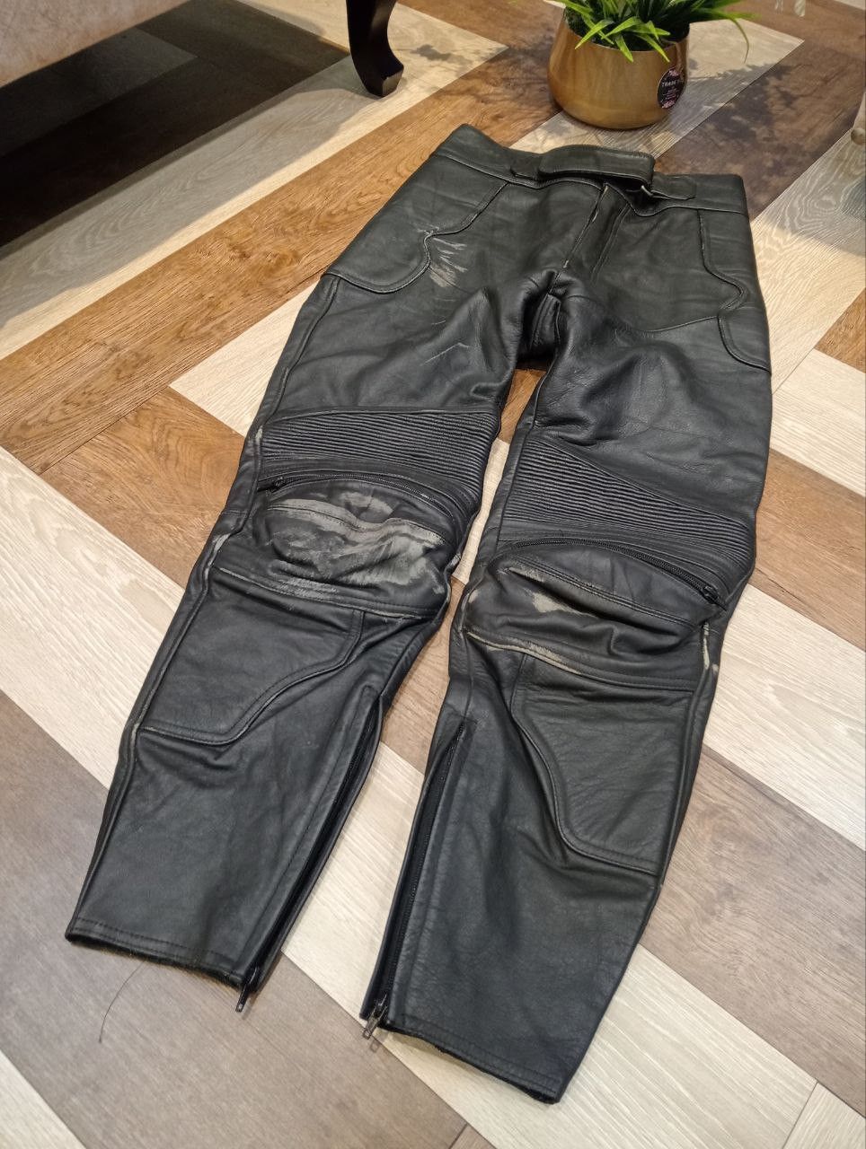 Gear for Sports SRP RIDING GEAR MOTORCYCLE LEATHER PANTS Size US 29 - 3 Thumbnail